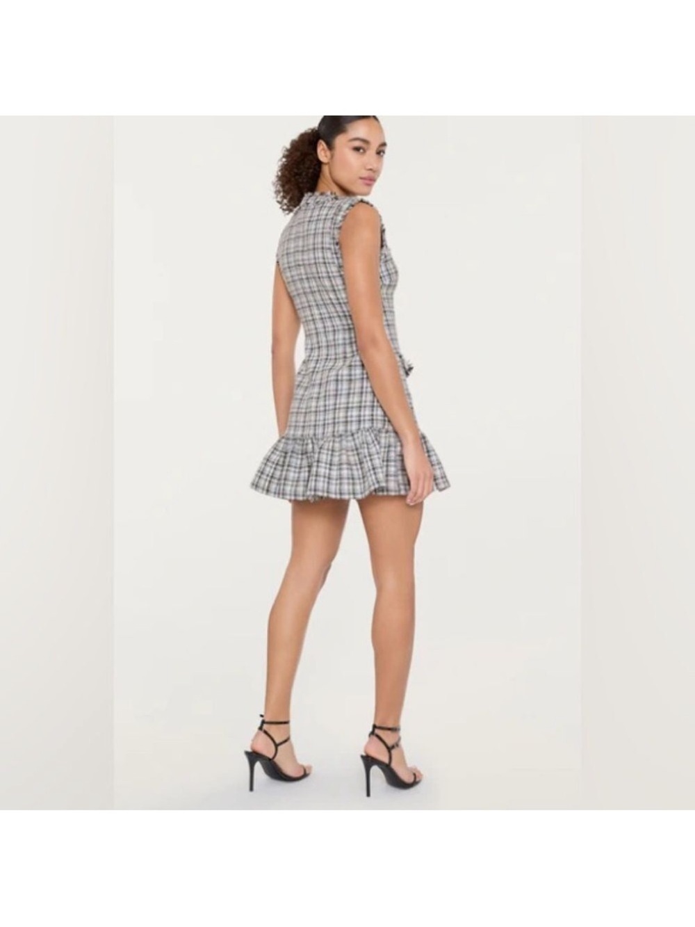 Likely Franco plaid Mini Dress Size 6 - Picture 5 of 10